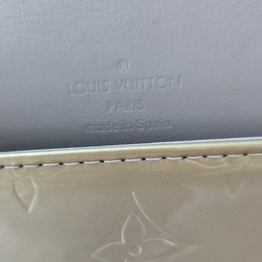 Louis Vuitton Taupe Vernis Monogram Shoulder Bag - Picture 12 of 15